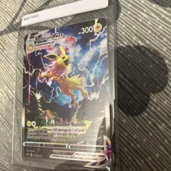 Jolteon VMAX SWSH184 Black Star Promo 2021 Alt Art Pokemon Card TCG - Image 2
