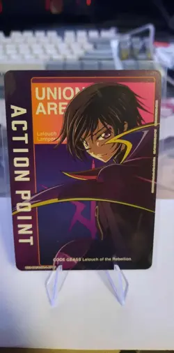 Union Arean English Code GeassLelouch AP07 Action Point Card NM - Image 1