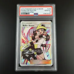 PSA 10 Roller Skater 235/236 Pokemon Cosmic Eclipse Graded Card - Image 1