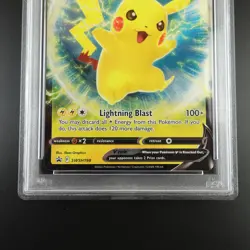 PSA 10 Pikachu V SWSH 198 Pokemon Promo Holo Graded Card - Image 3