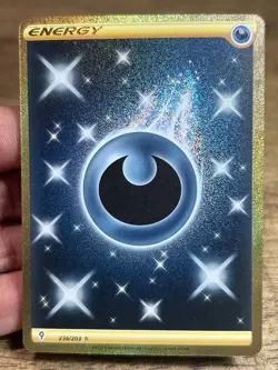 Pokemon TCG Dark Energy (Secret Rare) 236/203 Swsh07: Evolving Skies Holo Card - Image 3