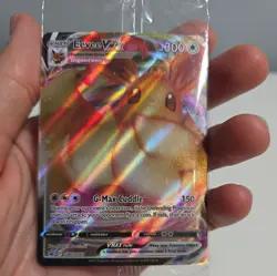 Pokemon TCG: Shining Fates - Eevee VMAX SWSH087 Full Art Holo Sealed Promo Card - Image 2