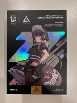 Anime Impulse x Zenless Zone Zero - Von Lycaon Metal Art Card (New) - Image 1