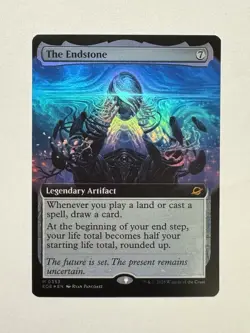 MTG - The Endstone - Edge of Eternities 0353 Mythic Extended Art Foil - Image 1