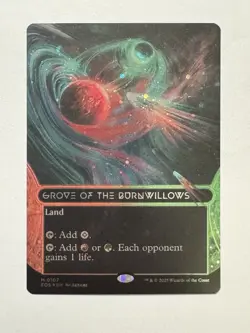 MTG - Grove of the Burnwillows - Edge of Eternities 0107 Galaxy Foil Borderless - Image 1