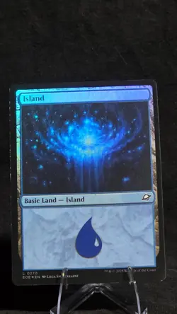 Island (0270) (Foil) - 270 - Edge of Eternities- Near Mint - MTG - Image 1