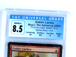 Foil Goblin Lackey From the Vault: Exiled 5/15 CGC 8.5 MTG 2009 - Image 4