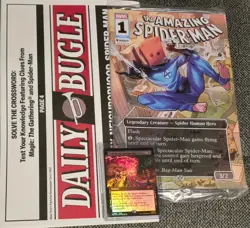 Behold The Sinister Six PAX West Promo Card Foil w/ Variant Comic MTG Spider-Man - Image 1