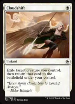 Cloudshift - Light Play MTG Masters 25 - Image 1