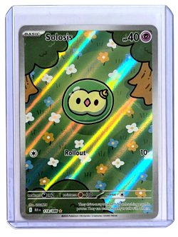 Solosis 118/086 Illustration Rare Holo Black Bolt POKEMON TCG S&V BLK EN NM/M - Image 3