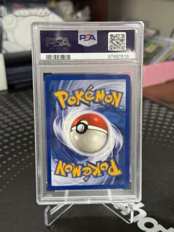 1999 Pokemon Fossil Dragonite Holo 4 PSA 6 - Image 2