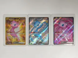 IN STOCK Pokemon TCG S-Chinese 3 Mew EX UR SR SSR Full Art Holo Collect 151C NM - Image 1