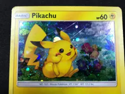 Pokemon Pikachu SM86 - Holo - Black Star Promo (Moderately Played) - Image 3