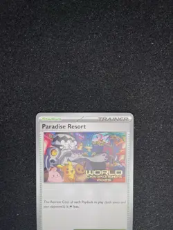 Pokemon World Championship 2025 English Paradise Resort SVP 224 Anaheim Promo c5 - Image 3