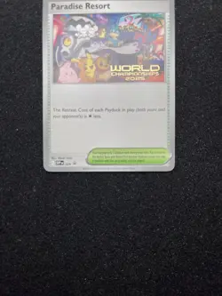 Pokemon World Championship 2025 English Paradise Resort SVP 224 Anaheim Promo c5 - Image 4
