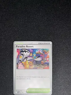 Pokemon World Championship 2025 English Paradise Resort SVP 224 Anaheim Promo c4 - Image 3