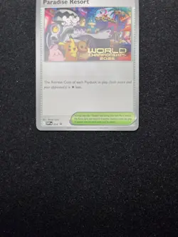 Pokemon World Championship 2025 English Paradise Resort SVP 224 Anaheim Promo c4 - Image 4