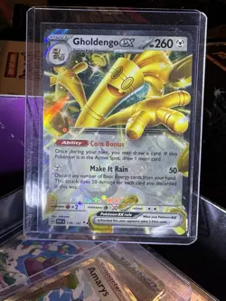 Goldengo EX 139/182 Paradox Rift Pokemon TCG Pokemon Trading Cards NM - Image 1