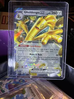Goldengo EX 139/182 Paradox Rift Pokemon TCG Pokemon Trading Cards NM - Image 3