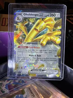 Goldengo EX 139/182 Paradox Rift Pokemon TCG Pokemon Trading Cards NM - Image 5
