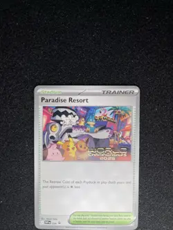 Pokemon World Championship 2025 English Paradise Resort SVP 224 Anaheim Promo c3 - Image 3