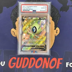 💎PSA 10 GEM MINT 2021 Pokemon Chilling Reign CELEBI V #160 Full Art - Image 1