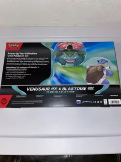 Pokemon TCG: Venusaur ex and Blastoise ex Premium Collection GameStop Exclusive - Image 4
