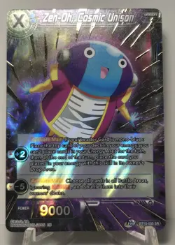 Zen Oh, Cosmic Unison BT10-035 SR/SPR FOIL Dragon Ball Super Card Game Lot NM/M - Image 4