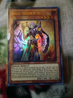 Serziel, Watcher of the Evil Eye MP20-EN232 Yu-Gi-Oh! Card Ultra Rare - Image 1