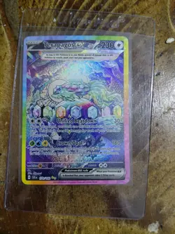 Pokemon TCG Terapagos EX Stellar Crown Holo Card 170/142 - Image 1