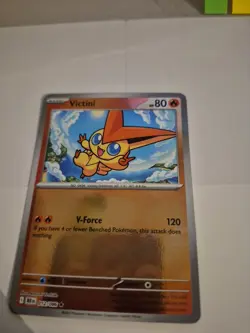 Victini V-Force Pokemon Trading Card Game Card Pokeball 012/086 - Image 1