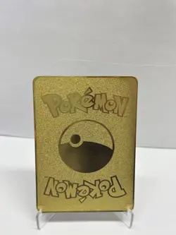 Pikachu with TheStarry Night HP60 Metal POKEMON Collectible Card Gift Display！ - Image 2