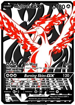 Maltres GX HP180 Metal POKEMON collectible Card Gift display! - Image 1