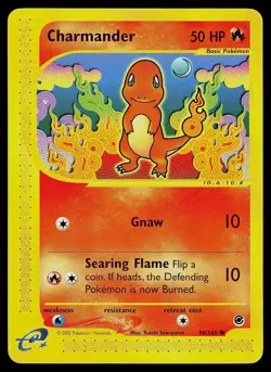 Pokemon Card - Charmander Expedition 98/165 Non-Holo - Image 1