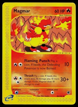 Pokemon Card - Magmar Expedition 86/165 Non-Holo - Image 1
