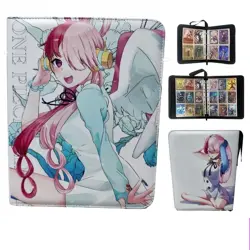 Card Book Holder Binder Album Collection One Piece 400/900 Trading TCG Card Case - Image 1
