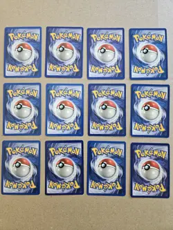 Near Mint 12 Card Lot Jungle Unlimited, 2 Rare 5 Uncommon Pokemon TCG. Evolves - Image 2