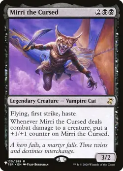 Mirri the Cursed - Near Mint MTG The List - Image 1