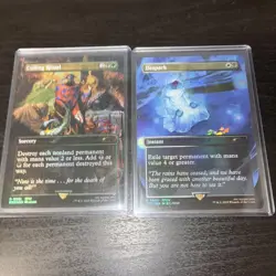 MTG FF Collab Promo Set Despark & Foil Culling Ritual Borderless English - Image 1
