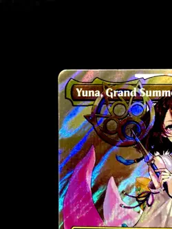 2025 MTG Final Fantasy YUNA, GRAND SUMMONER (Character Surge Foil) #0216 * NM - Image 3