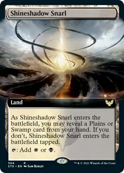MTG Foil - Shineshadow Snarl (Extended Art) - 364 / NM / English - Image 1