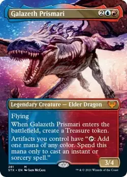 MTG Foil - Galazeth Prismari (Borderless) - 281 / NM / English - Image 1