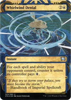 MTG Foil - Whirlwind Denial (Foil Etched) - 23 / NM / English - Image 1