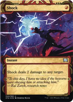MTG Foil - Shock (Foil Etched) - 44 / NM / English - Image 1