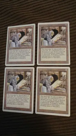 Magic: the Gathering / MtG Library of Leng x4 Revised - Image 1