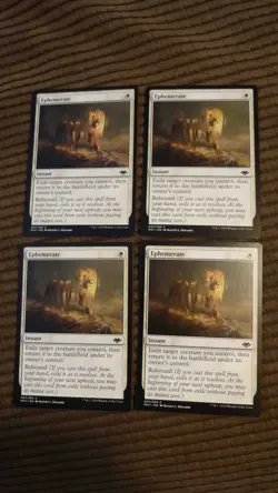 Magic: the Gathering / MtG Ephemerate x4 Modern Horizons 1 - Image 1