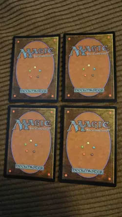 Magic: the Gathering / MtG Foil Lightning Bolt x4 Premium Fire and Lightning - Image 2