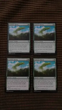 Magic: the Gathering / MtG Kodama's Reach x4 Commander Masters - Image 1