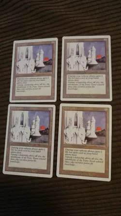 Magic: the Gathering / MtG Ivory Tower x4 Revised - Image 1