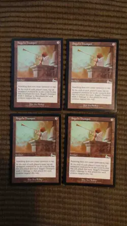 Magic: the Gathering / MtG Angel's Trumpet x4 Urza's Legacy - Image 1